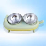 Comedero Elevado para Gatos Doble