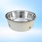 Plato de Acero Inoxidable para Perro 21 cm Antideslizante y Resistente - Imagen 3