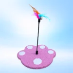 Rascador para Gatos con Juguete Interactivo y Base Resistente - Imagen 2